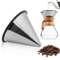 Daugkartinis nerūdijančio plieno kavos filtras Nerūdijančio plieno pour-over kavos filtras Skoninė kava