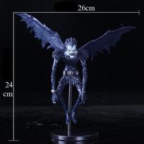 24 cm Death Note L Ryuuku Ryuk PVC veiksmo figūrėlė Anime kolekcija Modelių žaislinės lėlės 26*24cm