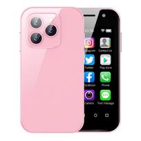 SOYES XS14 Pro 3,0 colio 4G mini išmanusis telefonas Android 9.0 Dual Sim Face ID Dvi kamera WIFI Bluetooth FM Hotspot GPS OTG mobilusis telefonas 2GB RAM 16GB ROM juoda