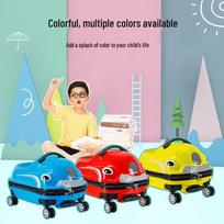 Kids Ride-On Twist Car Suitcase geltona