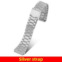 Skirta Casio A158 A159W F91W Aukštos kokybės nerūdijančio plieno korpusas Apyrankės modifikacija Rėmelio juosta metalinė Laikrodžio dirželis vyriški aksesuarai