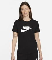 Nike marškinėliai moterims NSW TEE ESSNTL ICN FTRA, juodi