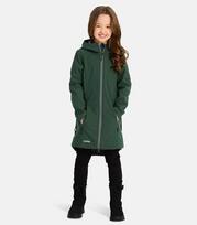 Huppa vaikiškas softshell paltas Aneta 12760000*10697, tamsiai žalia