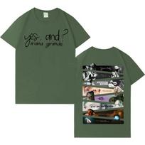 Yes and Ariana Grande Singer Trendy Music TShirts Mens Women Gothic Clothing Short Sleeve Tshirt Cozy Loose Crewneck Streetwear S
