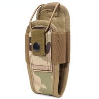 600D Tactical Molle Radio Walkie Talkie maišelis juosmens krepšio laikiklio kišenė nešiojamasis dėklas, skirtas medžioklei Green
