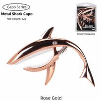 Guitar Capo Personalized Shark-shaped Capo Tone Clip for Mandolin Ukulele Electric Guitar Acoustic Guitar juoda