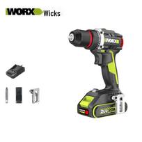 WORX 20V Brushless Cordless Drill/Screwdriver WU173.1 CN plug (adapter included)