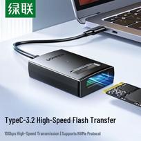UGREEN M.2 NVMe/SATA išorinis SSD korpusas