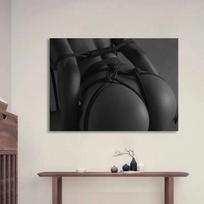 20x30cm Metalinis plakatas Erotika Nuogumas Seksas BDSM Shibari Menas