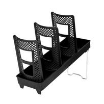 Disposable Cup Dispenser and Lid Storage Rack Cup Dispenser Cup Rack for Kitchen Bar or Break Room Organization balta