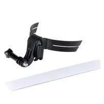 Motociklo šalmo smakro stovo laikiklis, skirtas GoPro Hero 7 8 9 10 juodas viso veido laikiklis Yi DJI veiksmo kameros priedams juoda