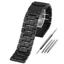 Luminox 3051 3150 Lauko karinio laikrodžio apyrankė Nardymo laikrodžio dirželis 23mm Anglies pluošto vyriška apyrankė Riešo apyrankės priedai Juoda 23mm