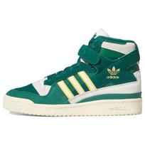 adidas Forum 84 High Collegiate Green Unisex sportbačiai Kreminės baltos su ryškiai auksiniais FZ6301 43⅓