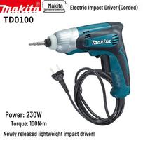 Makita TD0100 daugiafunkcis elektrinis smūginis suktuvas 230W CN kištukas (adapteris įtrauktas)