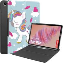 For Lenovo Tab Plus 11.5 Inch 2024 Case TB351FU Fashion Paint PU Leather Stand Cover for Funda Lenovo Tab Plus 2024 Case Coque Tab Plus 11.5 2024