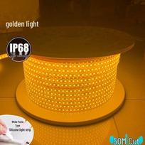Outdoor Waterproof 24V LED Strip Light aukso geltonumo spalva/10 metrų spalva