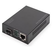 Digitus GIGABIT POE MEDIA CONVERTER SFP 10/100/1000BASE-T TO SFP IN DN-82140