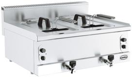 BASE 600 GAS FRYER 2X8L  **ATTENTION, 800MM WIDTH**