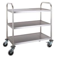 TROLLEY FLAT-PACKED 3 SHELVES