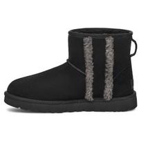 UGG Classic Mini Shearling Logo 'Black' Women's 1153473-BLK 36