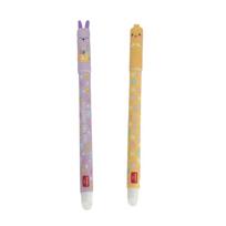 Trinami geliniai rašikliai, su gyvūnų raštais, trinami rašikliai vaikams mokytis ir rašyti, 2 ml One Size