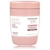 Alfaparf Keratin Therapy Lisse Design Smoothing Cream glotninti padedantis kremas plaukams - 1000 ml.