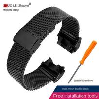 Skirta Casio G-SHOCK GWG-1000-1A/A3/1A1GB/GG Juodo nerūdijančio plieno laikrodžio apyrankė Vyrams Sportinis Vandeniui atsparus Riešo dirželis Apyrankės Aksesuarai 24mm