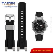 Skirta Casio G-SHOCK MTG-B2000 Sportinė guminė laikrodžio apyrankė Metalinis žiedas Mtg b2000 Dervos silikoninis dirželis Vyriškas laikrodis Pakeičiamos dalys For MTG-B2000
