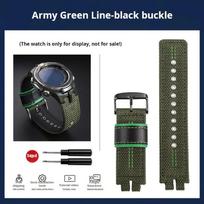 Nailono laikrodžio dirželis Skirtas Casio PROTREK PRW-3000 PRW-3100 PRW-6000 PRW-6100Y PRG-300 330 Kvėpuojantis drobės laikrodžio dirželis vyriška apyrankė 24mm