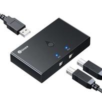 2-Port USB Printer Sharing Switch with 1.5m Data Cable