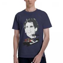 Vyriški marškinėliai Ayrton Senna Legenda Medvilniniai Y2K Grafiniai Individualūs Unisex Drabužiai Marškinėliai S