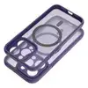 MATINIS MAG KORPUSAS, suderinamas su MagSafe, IPHONE 16 Pro Max purpurinis