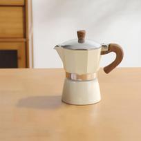 Italian Moka Pot Single Valve Stovetop Coffee Maker Manual Espresso Brewer for Home Use M juoda