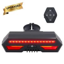 Dviračio galiniai žibintai Išmanūs Belaidžiai USB Įkrovimo Nuotolinio Valdymo Posūkių Rodikliai LED Žibintai