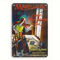 Senovinis Marillion scenarijus albumui A TesterS Ear Metalinė skardinė lentelė Retro sienos menas Geležinė plokštelė namų barui kavinei Dekoravimui Nėra E 20x30cm（7.8x11.8inch）
