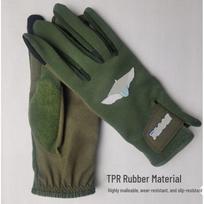Xingpuhui Pilot Touchscreen Aviation Gloves karinė žalia spalva