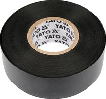Elektros izoliacinė juosta juoda 25mmx20mx0,19mm (YT-8174)