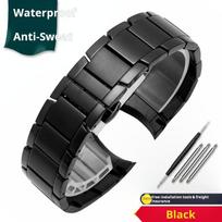 22 mm vyriška apyrankė Armani AR2447 AR2448 AR2434 AR2432 2433 2435 lenkta galvutė Kietas nerūdijančio plieno laikrodžio dirželis Metalinis laikrodžio dirželis 22mm