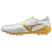 Mizuno MORELIA NEO IV B ELITE futbolo bateliai Unisex Balti Auksiniai P1GA264350 40
