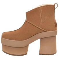 UGG New Heights Platforminis Mini Batai Kaštoniniai Moteriški 1157910-CHE 37