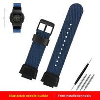 Skirta Casio G-SHOCK DW5600 GW-5000 GWM5610 GM-5600 laikrodžio apyrankė modifikuota nailono drobės laikrodžio dirželis vyriškas kvėpuojantis riešo apyrankė 16mm