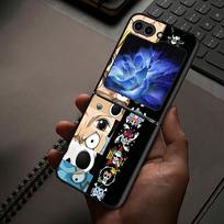 One Piece D. Luffy Roronoa Zoro Hard Phone Cover Case for Samsung Galaxy ZFlip6 ZFlip7 FE ZFlip5 ZFlip4 Z Flip 7 6 5 4 3 ZFlip3 Galaxy Z Flip6