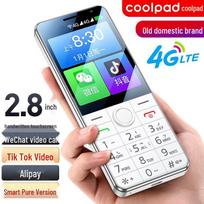 Coolpad K1S Išmanusis funkcijų telefonas senjorams (CN versija) Smart Pure Version Upgrade balta