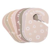 8Pcs Baby Closet Dividers Double-Sided Baby Clothes Organizer Newborn to Toddler Nursery Closet Dividers for Baby Clothes Easy Sorting 8pcs