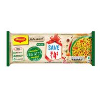 MAGGI Nutri-licious Daržovių Atta Masala Makaronai, Greitai paruošiami makaronai su 20 prieskonių ir žolelių, Pluošto ir geležies šaltinis, Skanus aromatas & Skanus T