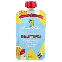 Loco Bebe, ekologiškas tyrelė, nuo 6 mėn., „Total Tropical“, 4 oz (113 g)