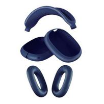 Ausinių dangtelis AirPods Max pilnai apsaugantis dėklas minkšto silikono dangtelis atsparus įbrėžimams ir prakaitui tikslūs išpjovimai ausies pagalvėlės galvos juostos apsauga I