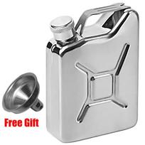 5oz Benzino kibiro formos Vestuvių vakarėlio Baro Gėrimų buteliukas Kišeninis flaskas Viskiui Butelis Alkoholiui Gėrimų indas su piltuvėliu Flask with a Funnel