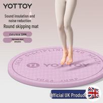 yottoy Round Cordless Jump Rope Mat