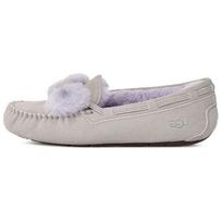 UGG moteriški mokasinai iš karvės skeltos odos, rudi 1135112-GOA 37